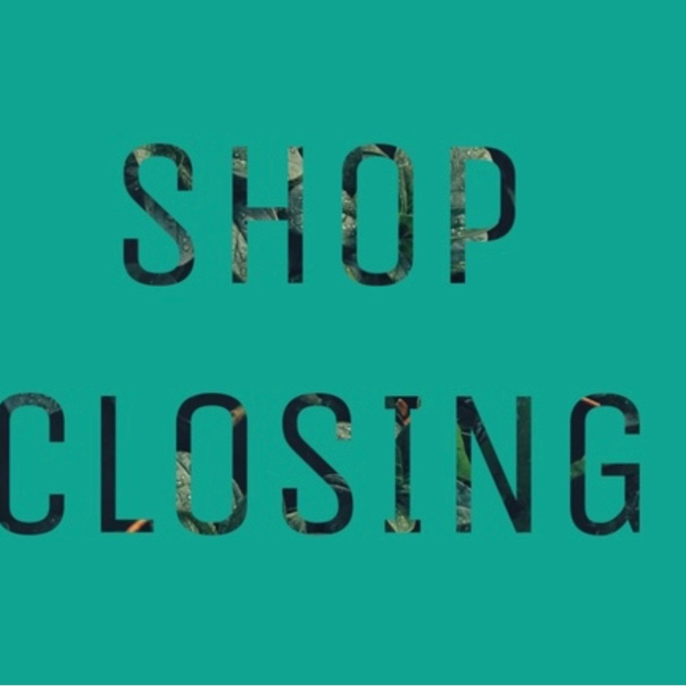 Shop closing